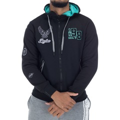 Jaqueta de Moletom com Capuz Fatal Raglan 18226 - Masculina - Foto 6