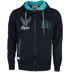 Jaqueta de Moletom com Capuz Fatal Raglan 18226 - Masculina - Foto 8
