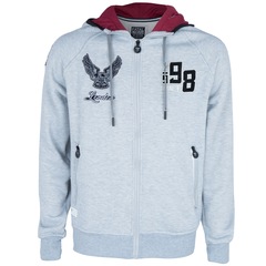Jaqueta de Moletom com Capuz Fatal Raglan 18226 - Masculina - Foto 8