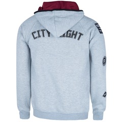 Jaqueta de Moletom com Capuz Fatal Raglan 18226 - Masculina - Foto 9