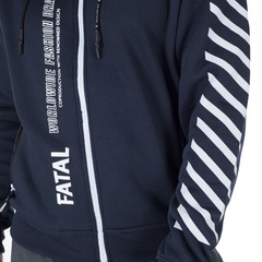 Jaqueta de Moletom com Capuz Fatal 21570 - Masculina - Foto 4