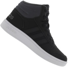 Tênis Cano Alto adidas Hoops 2.0 K - Infantil - Foto 1