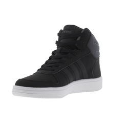 Tênis Cano Alto adidas Hoops 2.0 K - Infantil - Foto 4