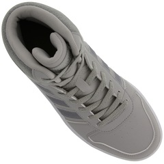 Tênis Cano Alto adidas Hoops 2.0 K - Infantil - Foto 10