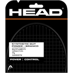 Corda para Raquete de Tênis Head Synt Gut Power 17 1,25mm - 11,5m - Foto 1