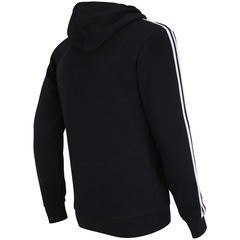 Blusão de Moletom com Capuz adidas 3S PO FL - Masculino - Foto 5