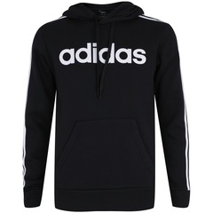Blusão de Moletom com Capuz adidas 3S PO FL - Masculino - Foto 2
