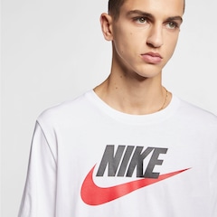 Camiseta Básica Masculina Nike Icon Futura - Foto 4