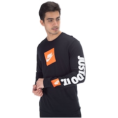 Camiseta Manga Longa Nike Tee LS JDI - Masculina - Foto 2