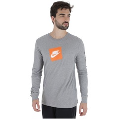 Camiseta Manga Longa Nike Tee LS JDI - Masculina - Foto 1