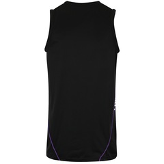Camiseta Regata New Era Los Angeles Lakers Piping V Cut - Masculina - Foto 2