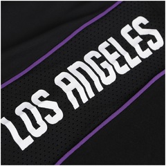 Camiseta Regata New Era Los Angeles Lakers Piping V Cut - Masculina - Foto 8