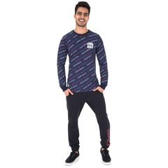Camiseta Manga Longa Ecko Especial E536A - Masculina - Foto 4