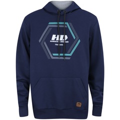 Blusão de Moletom com Capuz HD Canguru CP Vortex - Masculino - Foto 2