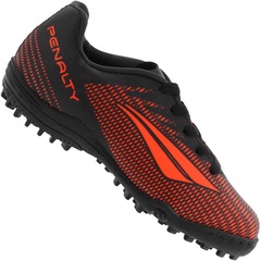 Chuteira Society Penalty Storm Amazon VIII TF - Infantil - Foto 1