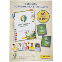 Kit de Figurinhas Panini Copa América 2019 - 60 Figurinhas - Foto 2