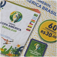 Kit de Figurinhas Panini Copa América 2019 - 60 Figurinhas - Foto 6