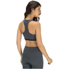 Top Fitness com Bojo Oxer Elástico Jacquard - Adulto - Foto 3
