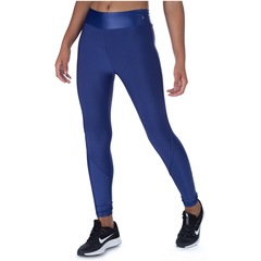 Calça Legging Oxer Goufre Recortes - Feminina - Foto 1