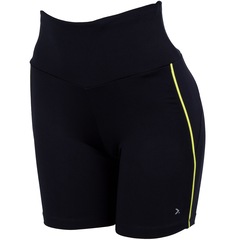 Bermuda Oxer Cintura Alta - Feminina - Foto 2