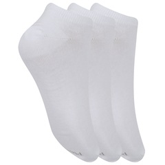 Kit de Meias Sapatilha Puket Sports com 3 Pares - Adulto - Foto 2