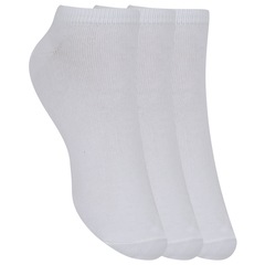 Kit de Meias Sapatilha Puket Sports com 3 Pares - Adulto - Foto 3