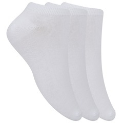 Kit de Meias Sapatilha Puket Sports com 3 Pares - Adulto - Foto 1