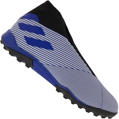 Chuteira Society adidas Nemeziz 19.3 Laceless TF - Adulto - Foto 1