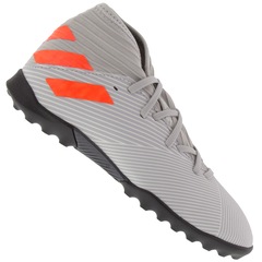 Chuteira Society adidas Nemeziz 19.3 TF - Infantil - Foto 1