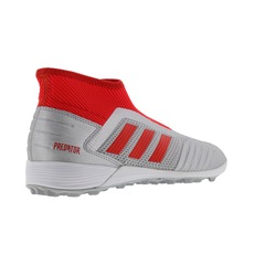 Chuteira Society adidas Predator 19.3 Laceless TF - Adulto - Foto 8