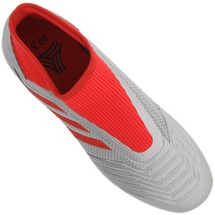 Chuteira Society adidas Predator 19.3 Laceless TF - Adulto - Foto 9