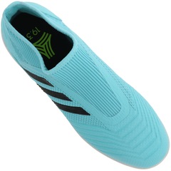 Chuteira Society adidas Predator 19.3 Laceless TF - Adulto - Foto 9