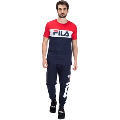 Calça Fila Basic Letter - Masculina - Foto 6