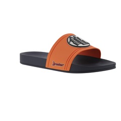 Chinelo Grendene Rider Dragon Ball com 1 Par de Meias - Slide - Masculino - Foto 4