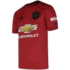 Camisa Manchester United I 19/20 adidas - Infantil - Foto 3