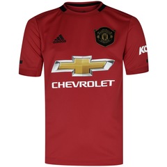 Camisa Manchester United I 19/20 adidas - Infantil - Foto 1