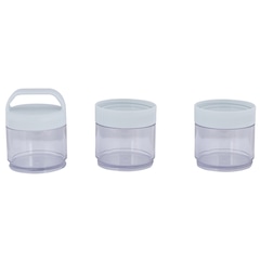 Estojo Multi Uso Prottector com 3 Peças - 100ml Cada - Foto 4
