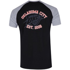 Camiseta NBA Oklahoma City Thunder Mini Logo - Masculina - Foto 2