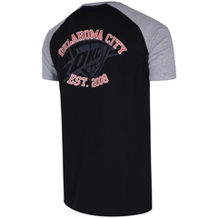 Camiseta NBA Oklahoma City Thunder Mini Logo - Masculina - Foto 4