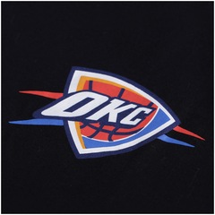 Camiseta NBA Oklahoma City Thunder Mini Logo - Masculina - Foto 5