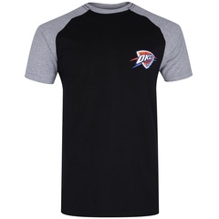 Camiseta NBA Oklahoma City Thunder Mini Logo - Masculina - Foto 1