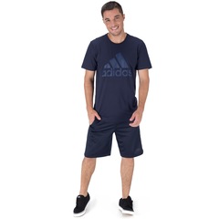Bermuda adidas Tric 3S - Masculina - Foto 5