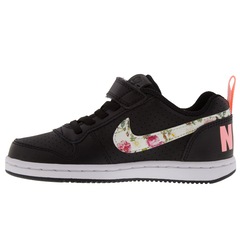 Tênis Nike Court Borough Low VF PS Feminino - Infantil - Foto 5
