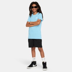 Camiseta Nike Sportswear Tee Emb Future - Infantil - Foto 3