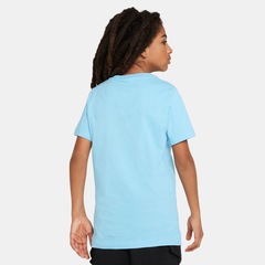 Camiseta Nike Sportswear Tee Emb Future - Infantil - Foto 2