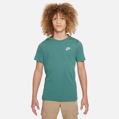 Camiseta Nike Sportswear Tee Emb Future - Infantil - Foto 1
