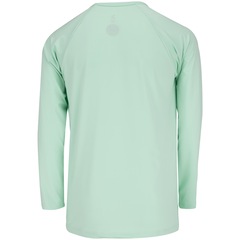Camiseta Manga Longa com Proteção Solar UV 50+ Oxer Lisa - Infantil - Foto 2