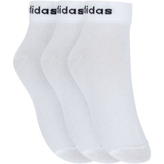 Kit de Meias adidas BS Ankle com 3 Pares - 39 a 42 - Masculino - Foto 3