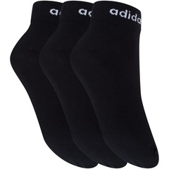 Kit de Meias adidas BS Ankle com 3 Pares - 39 a 42 - Masculino - Foto 2