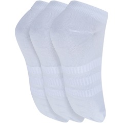 Kit de Meias adidas Ligth Low com 3 Pares - 35 a 37 - Feminino - Foto 3
